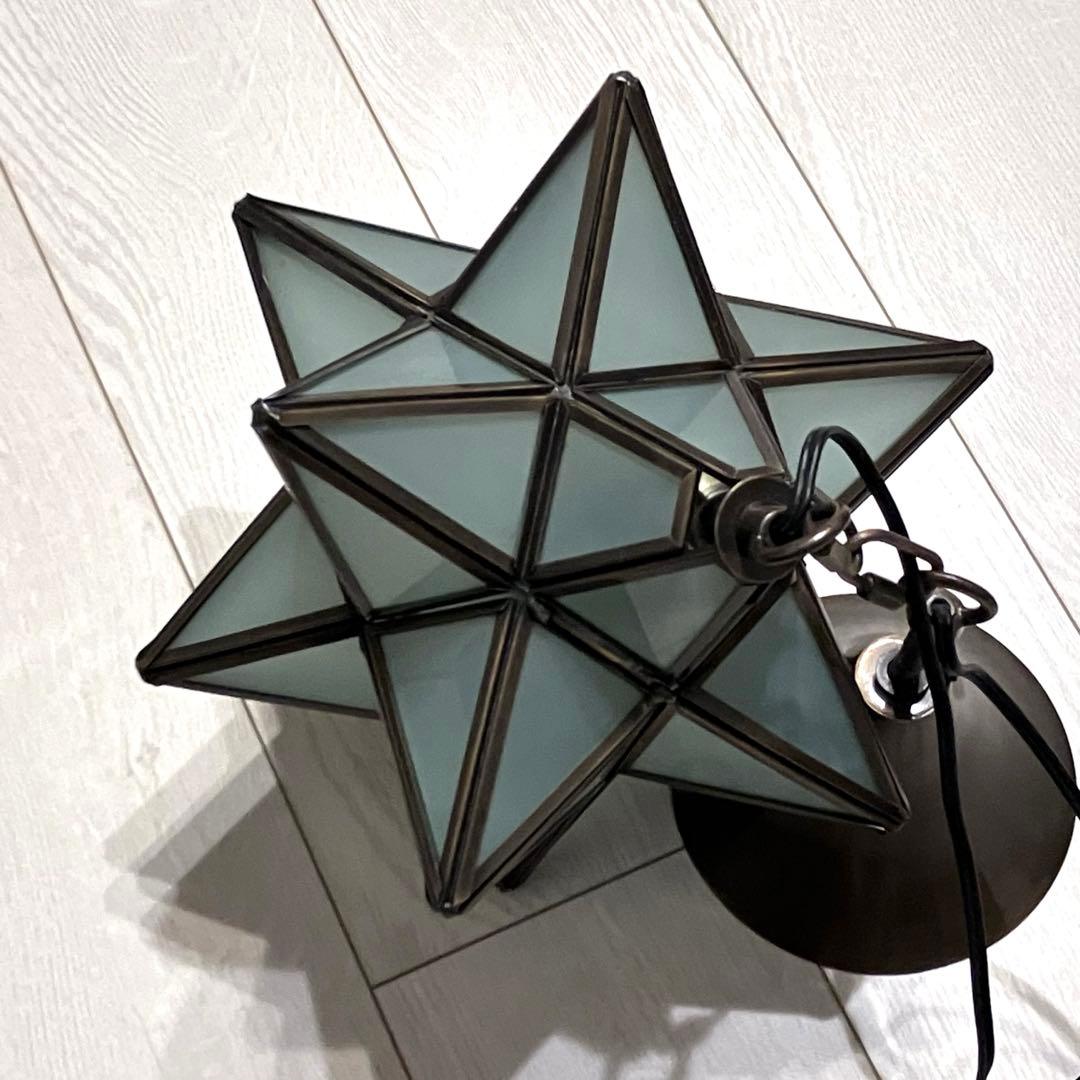 ディクラッセ　エトワール　ペンダントライト　フロスト　1灯　星型　シーリング