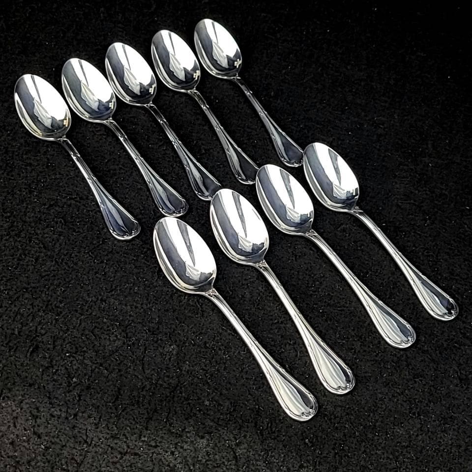 ◎美品◎クリストフル　リュバン　リボン　コーヒースプーン　9本