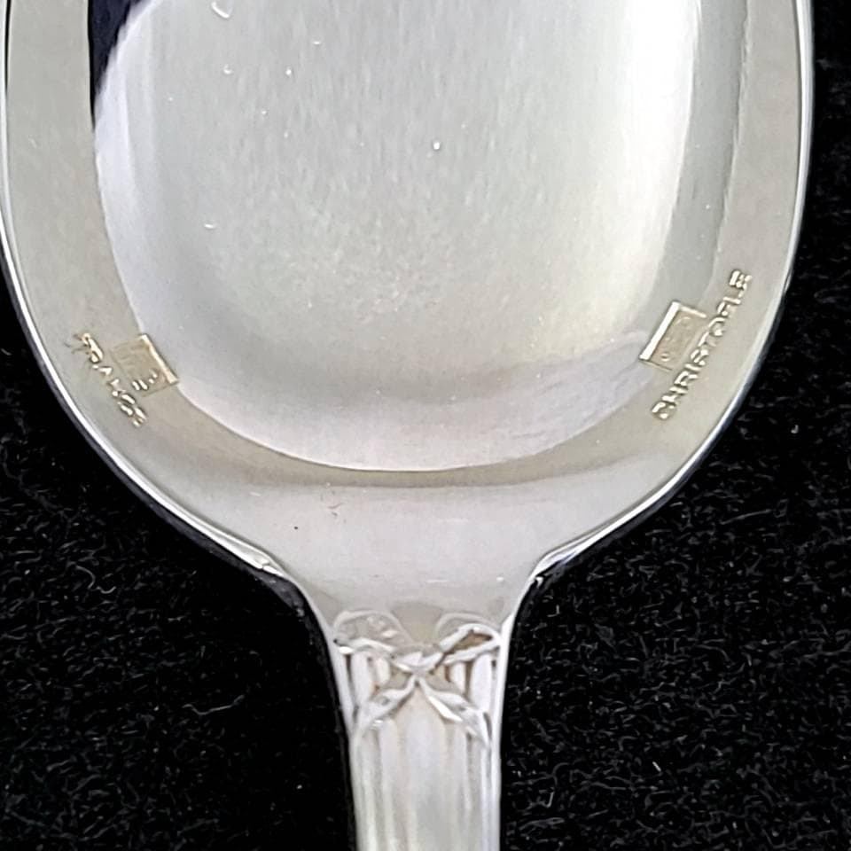 ◎美品◎クリストフル　リュバン　リボン　コーヒースプーン　9本