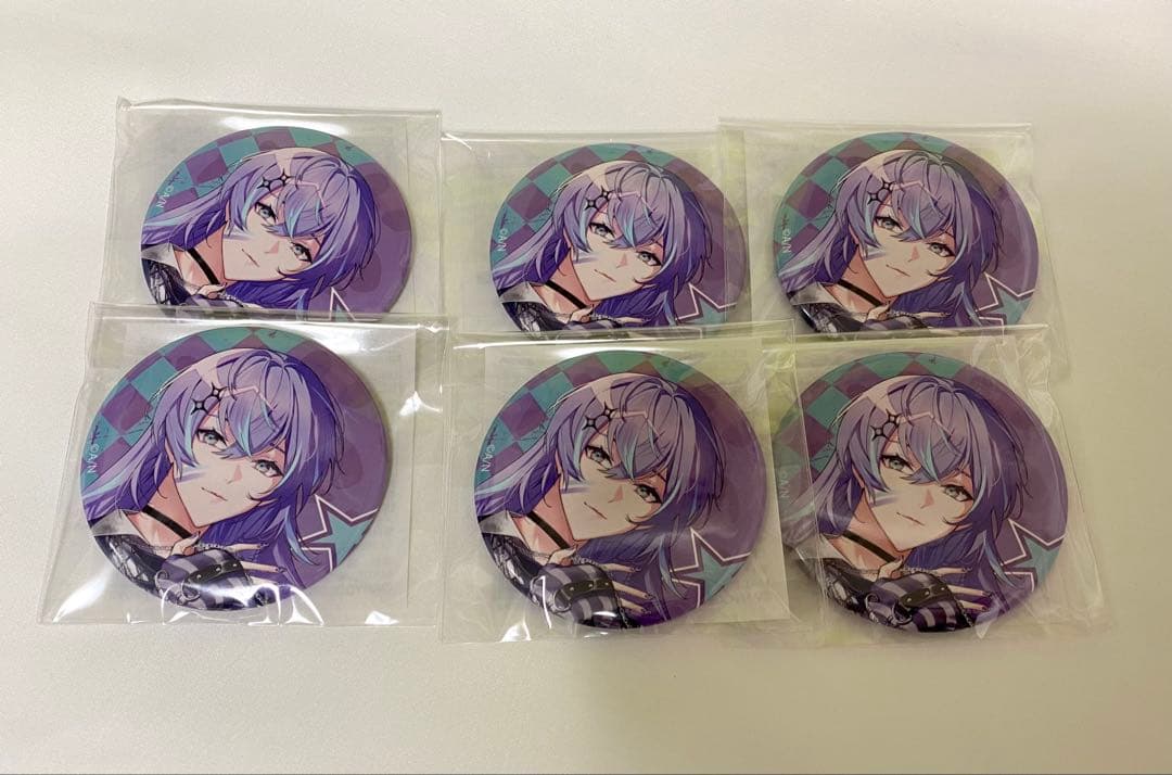 にじさんじ 星導ショウ アイクルール iCouleur 缶バッジ - メルカリ