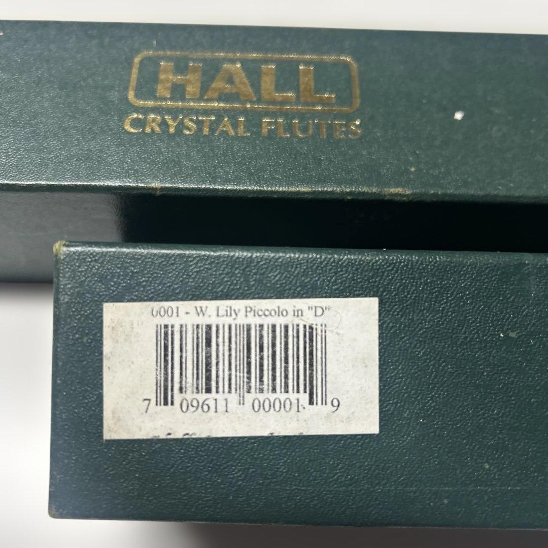 HALL CRYSTAL FLUTES クリスタルフルート