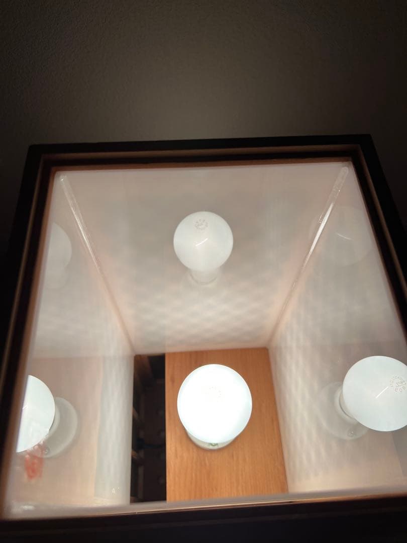 【和モダン照明】組子細工 インテリアランプ 調光式 間接照明 木製 和風ライト