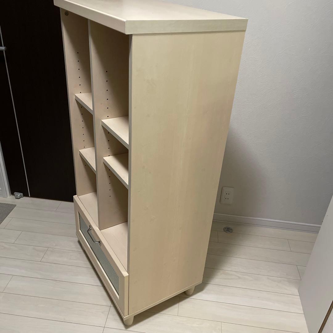 引き取り限定　引き出し付き本棚　キャビネット