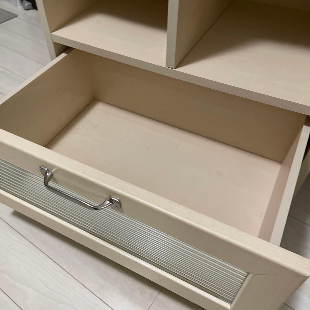 引き取り限定　引き出し付き本棚　キャビネット