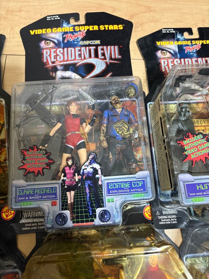 バイオハザード　2 フィギュア　6体セット　アクションフィギュア　未開封