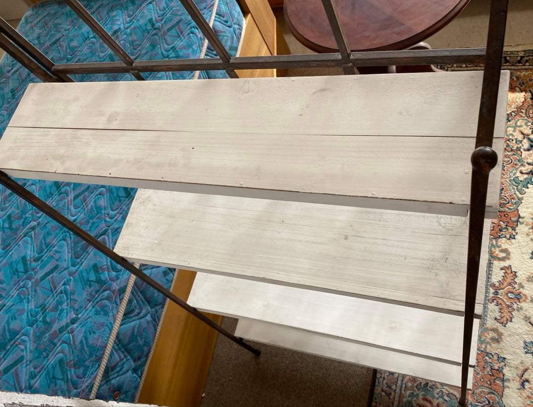 【おしゃれ】ミハス・フォーティア シェルフ　ラック　アイアン　アンティーク　北欧