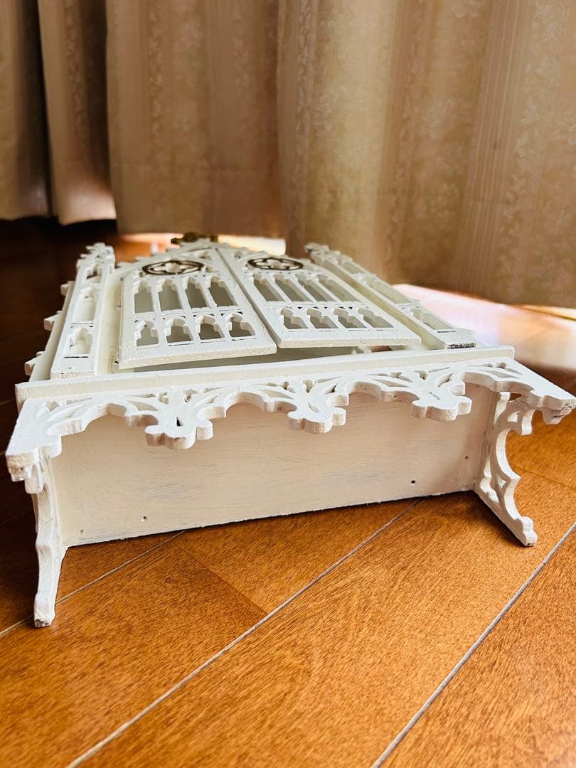 【超希少】✞ゴシック様式祭壇＋マリア像2体＋天使像　カトリック