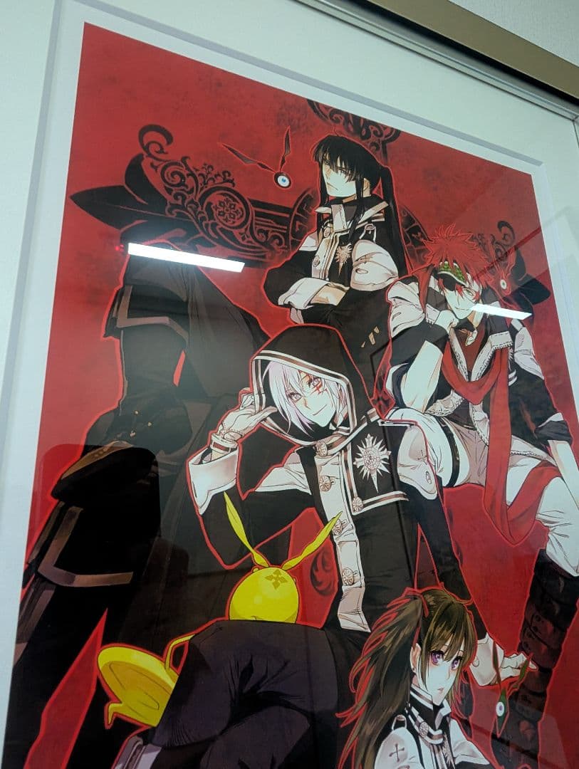 D.Gray-man　複製原画②　Dグレ 原画展　星野桂の世界　直筆 サイン