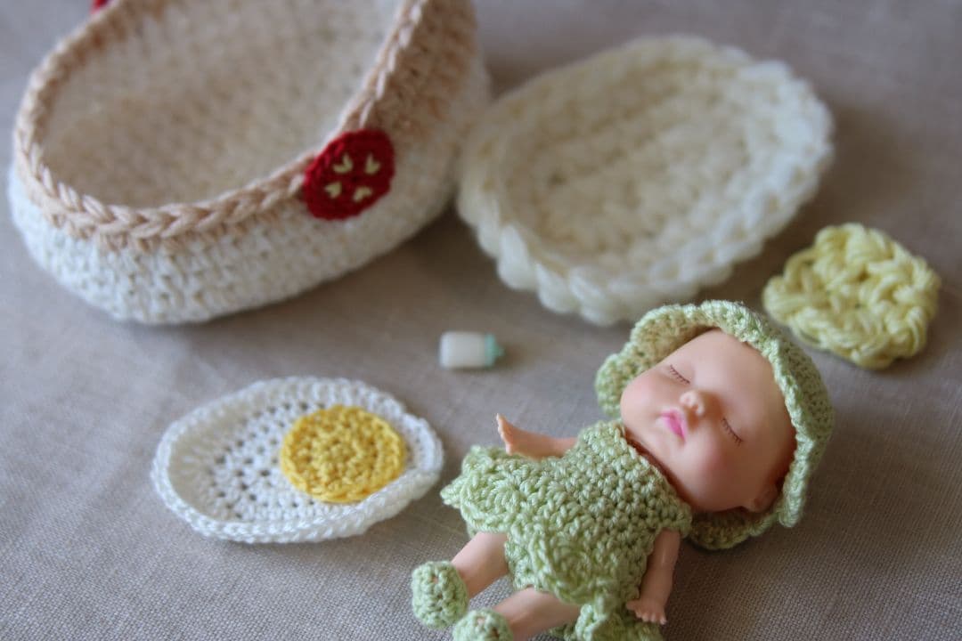 ハンドメイド スリーピングベイビー サンドイッチセット