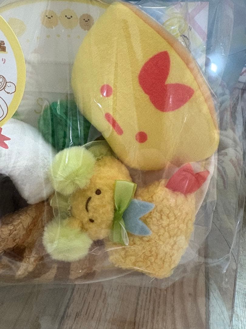 すみっコぐらし のこさずたべてね ランチプレート編 シーンぬいぐるみ