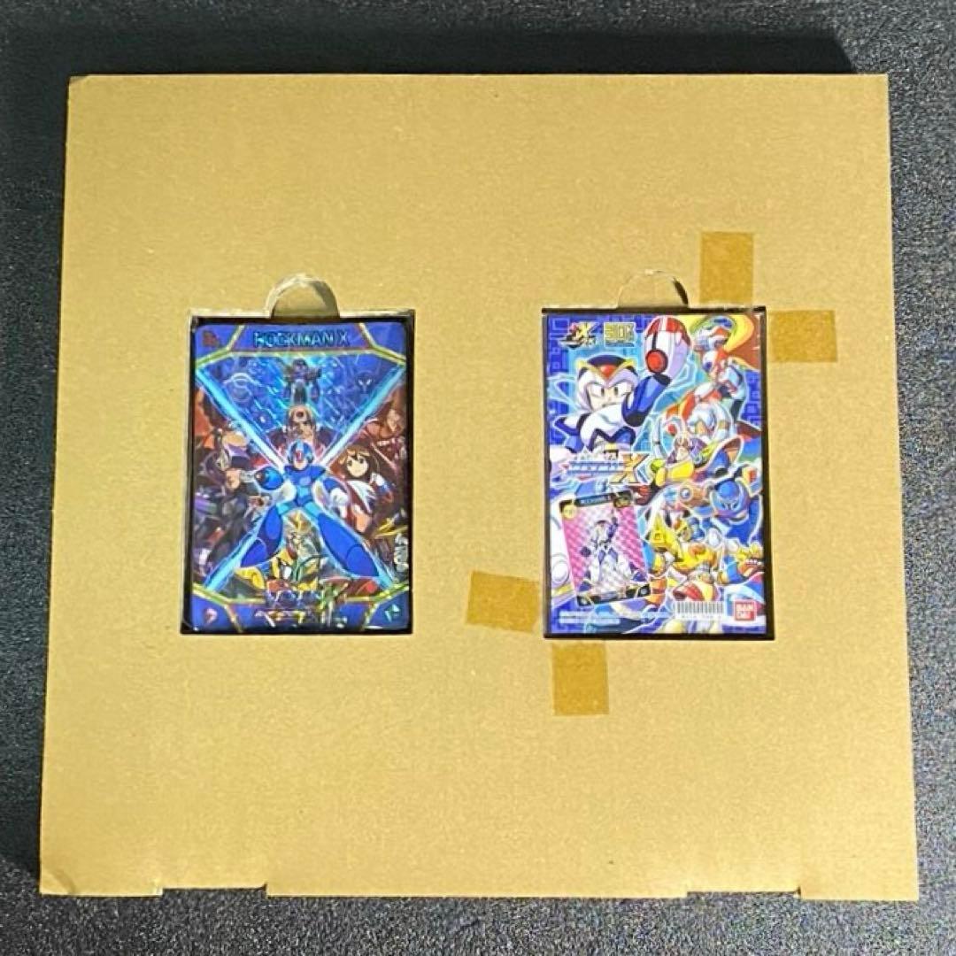 中身は未開封】 ロックマンX25周年記念 メモリアル カードダス