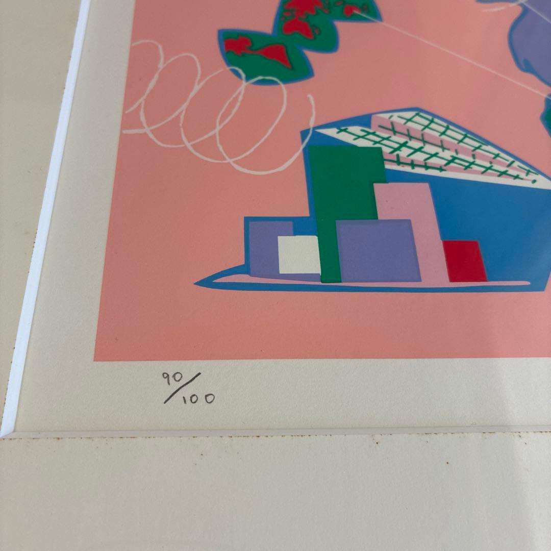 浅野モオム　版画　universe