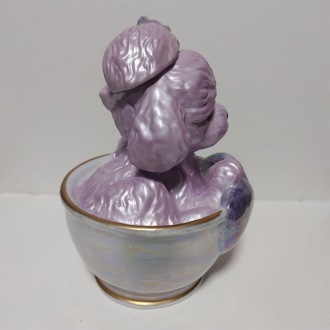 ティーカップ プードル デキャンタ ローズ ロゼ 空瓶 飾りボトル