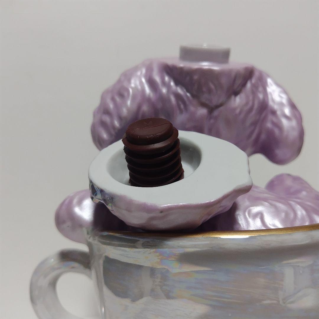 ティーカップ プードル デキャンタ ローズ ロゼ 空瓶 飾りボトル