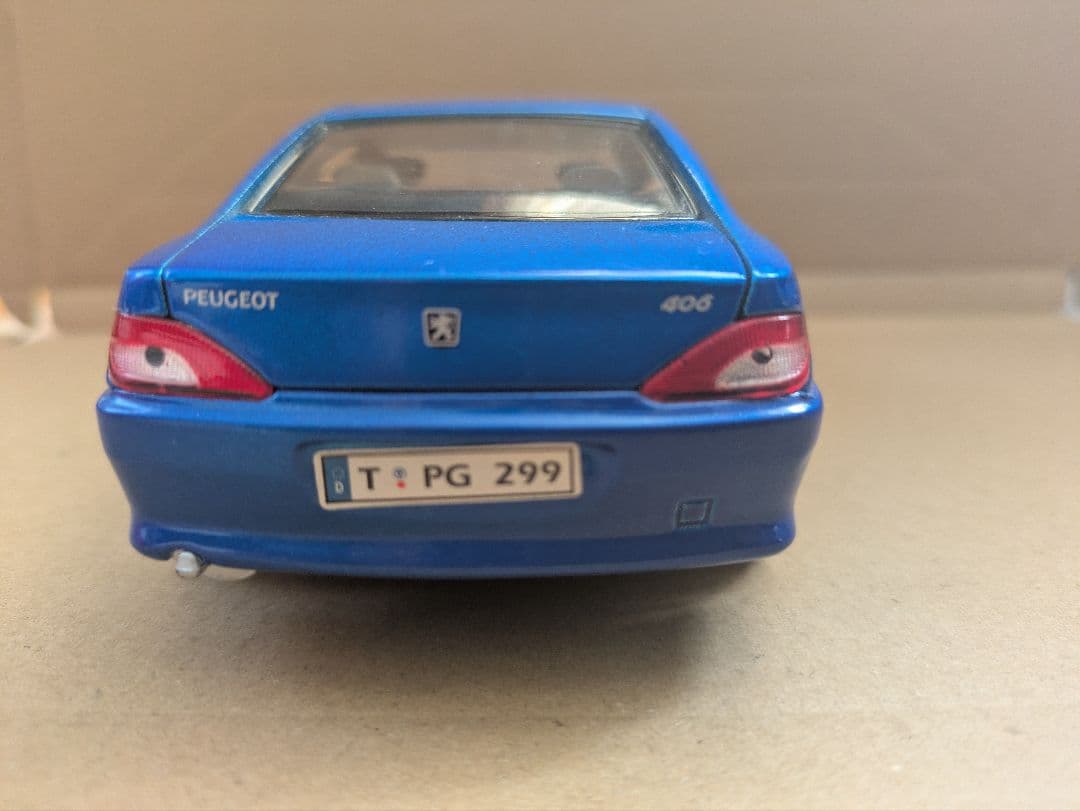 プジョー 406 クーペ 1/24 ミニカー WELLY ウィリー