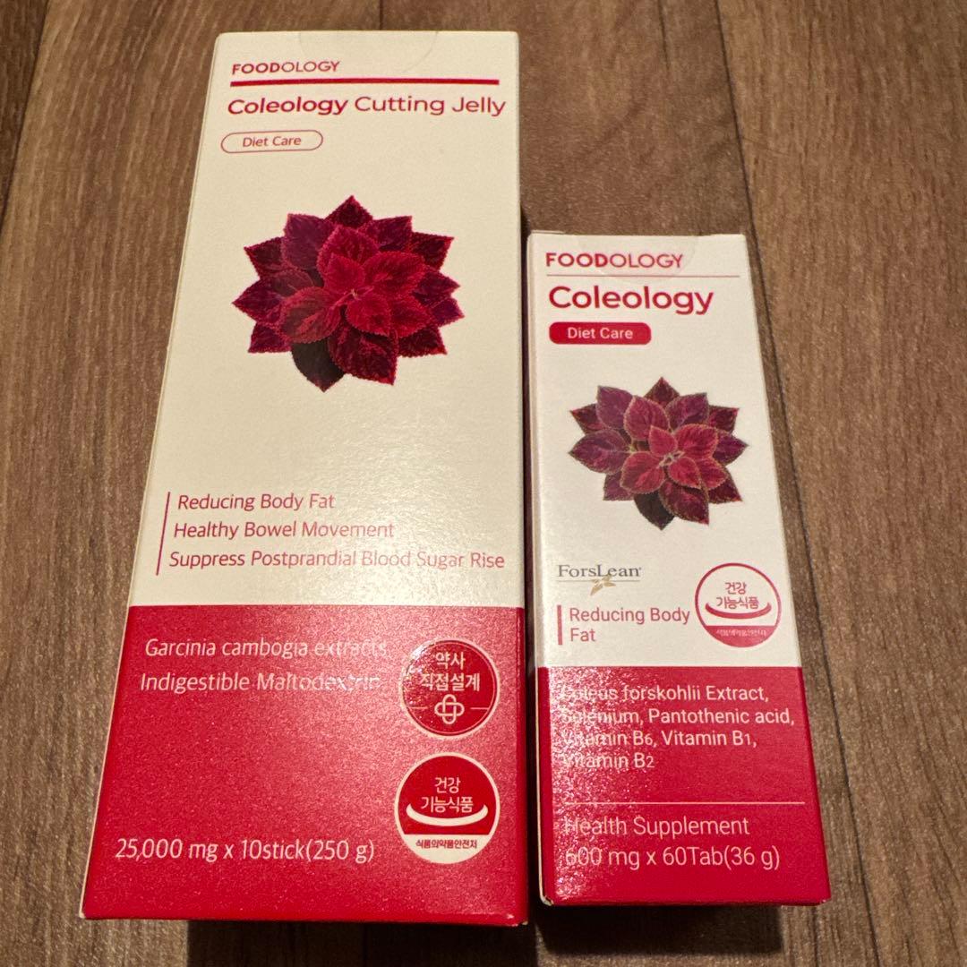 フードオロジー コレオロジー 錠剤 60錠×1箱とゼリー10包×1箱 - メルカリ