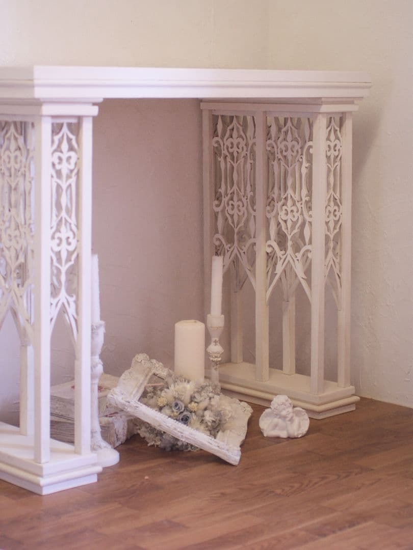 カスタマイズ ムニュムニュ マントルピース シャビー シャビーシック