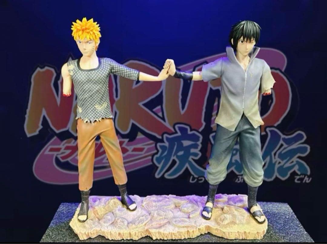 NARUTO -ナルト- ナルト＆サスケ【和解の印】 フィギュア ガレージ