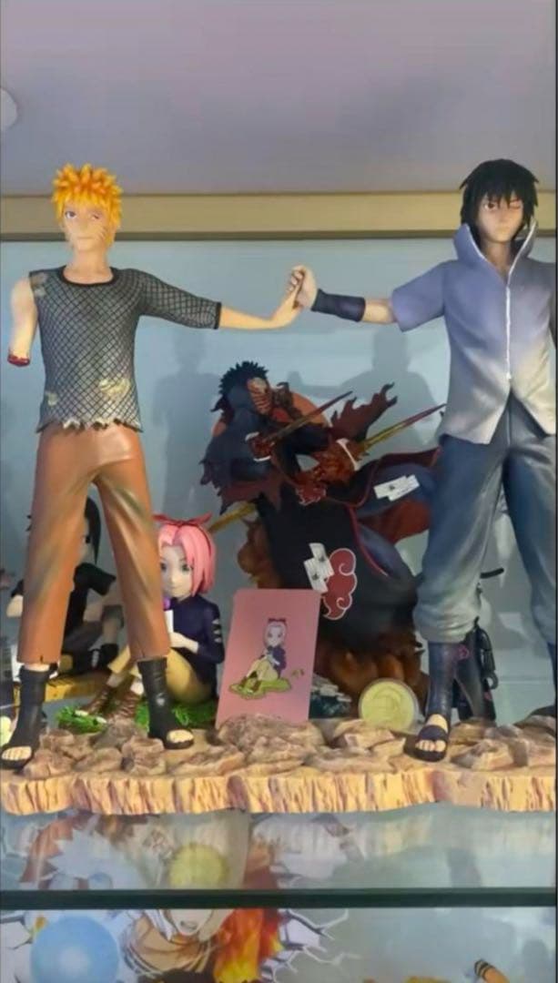 NARUTO -ナルト- ナルト＆サスケ【和解の印】 フィギュア ガレージ