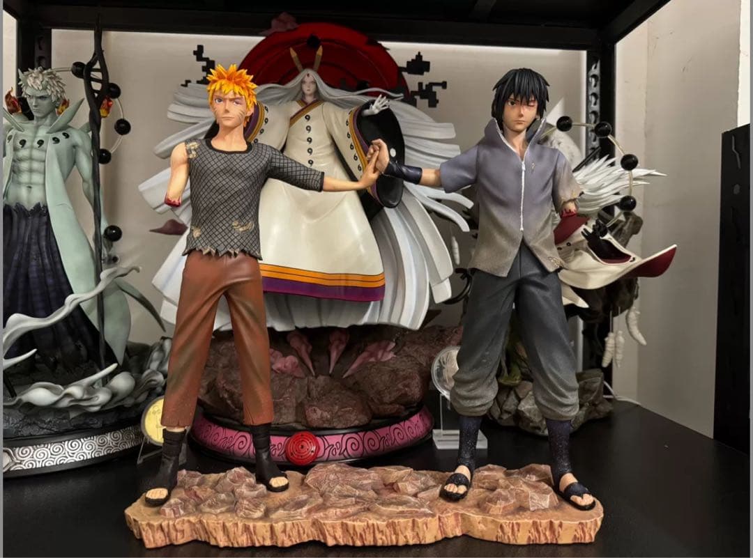 NARUTO -ナルト- ナルト＆サスケ【和解の印】 フィギュア ガレージ