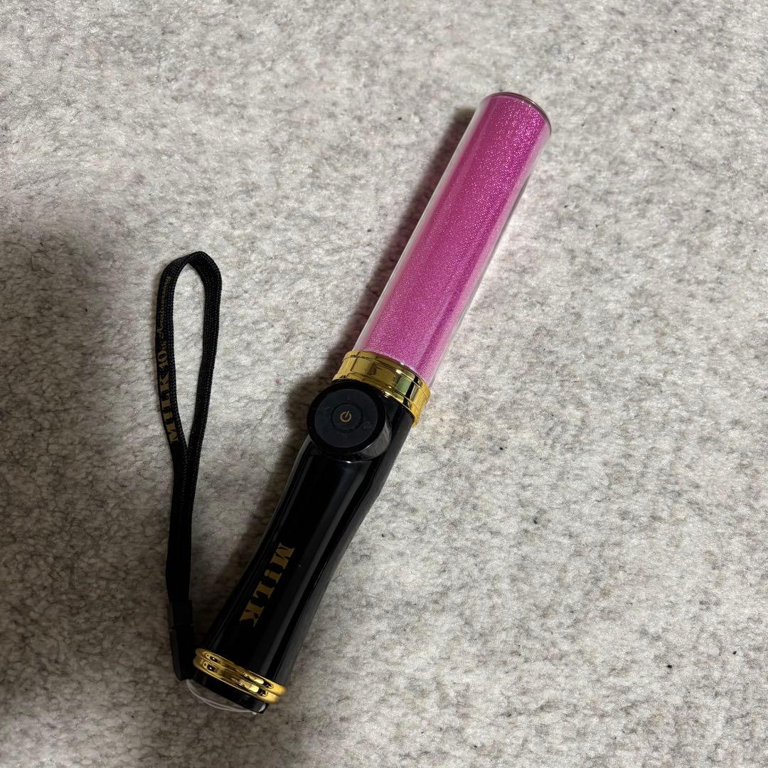 M!LK 10周年 ICANDRINK キャンドリ 佐野勇斗 ピンク ペンライト - メルカリ