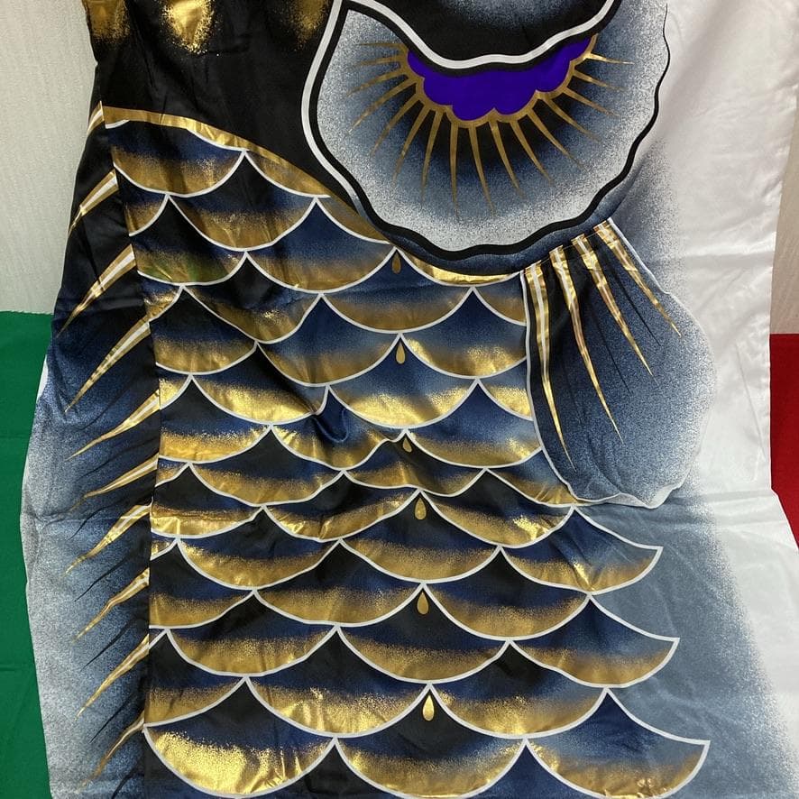 SKO115 鯉のぼり4m 黒 　黒鯉4m　お父さん鯉4m　端午の節句鯉