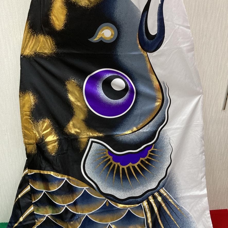 SKO115 鯉のぼり4m 黒 　黒鯉4m　お父さん鯉4m　端午の節句鯉