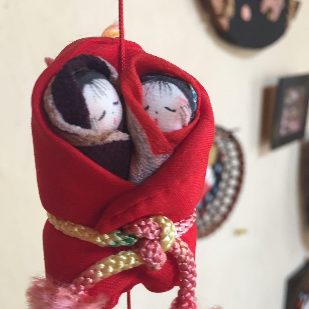 吊り飾り  8本吊り、中4本