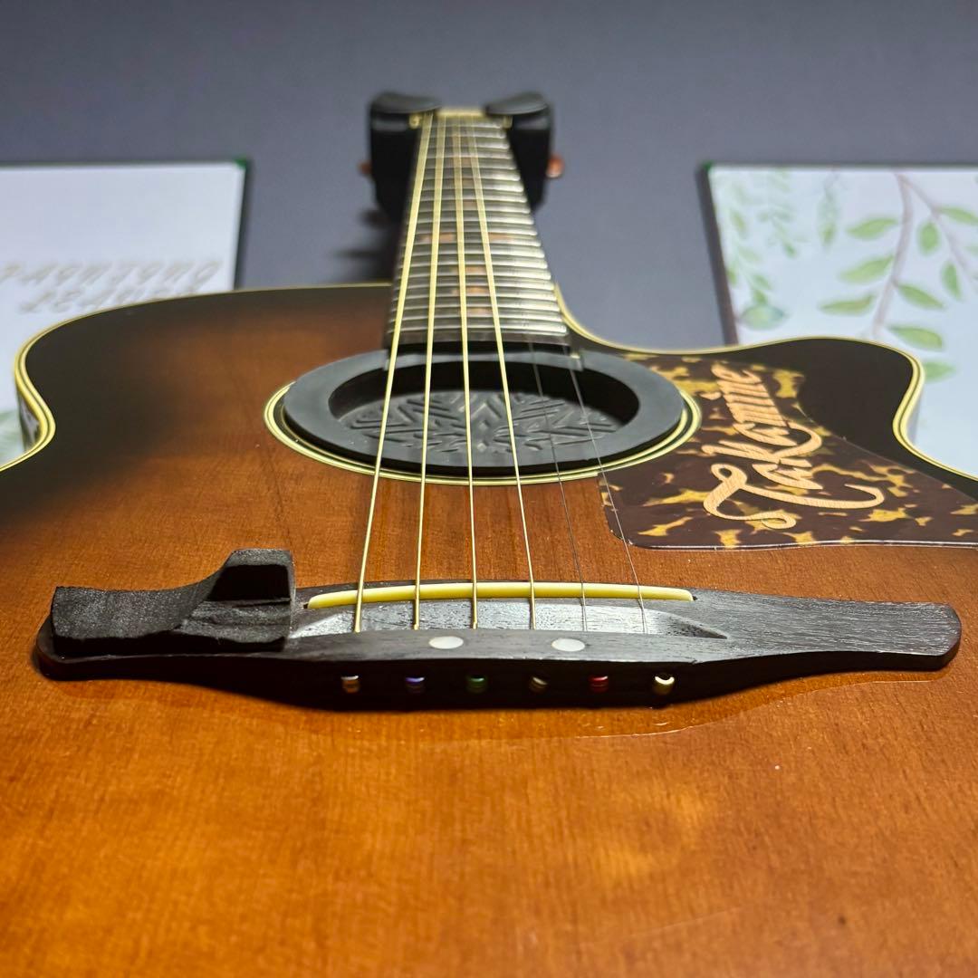超美品低弦高】エレアコ cooder by takamine 本革ストラップ付 - メルカリ