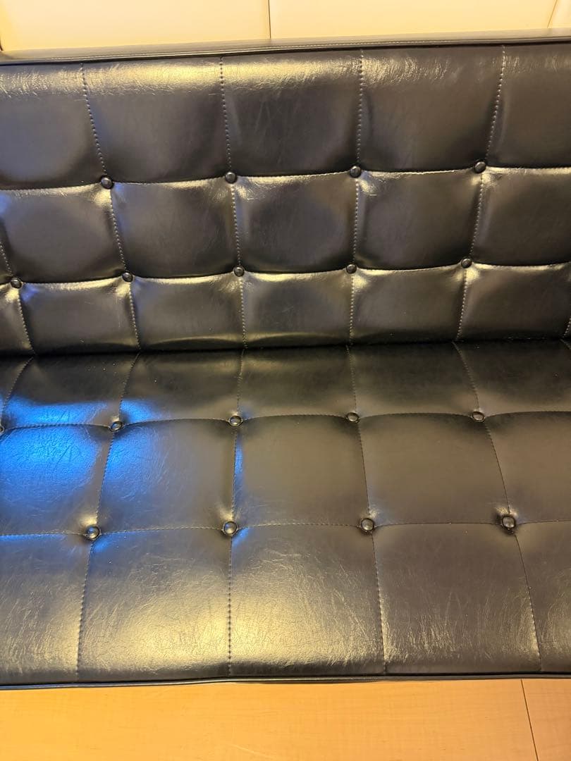 カリモク60 kチェア 2シーター ブラック 椅子 ダイニング ソファ