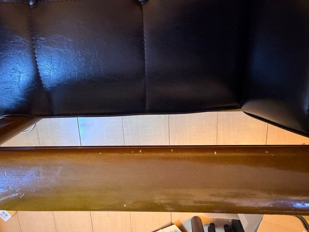 カリモク60 kチェア 2シーター ブラック 椅子 ダイニング ソファ