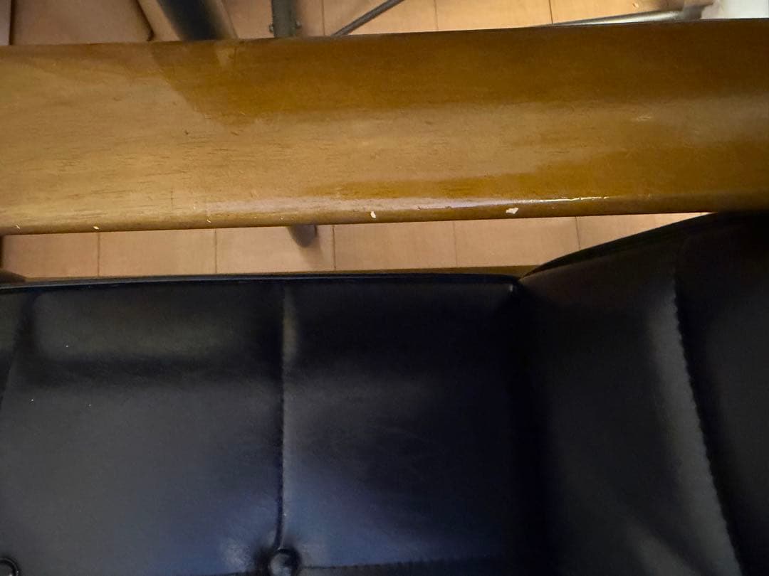 カリモク60 kチェア 2シーター ブラック 椅子 ダイニング ソファ