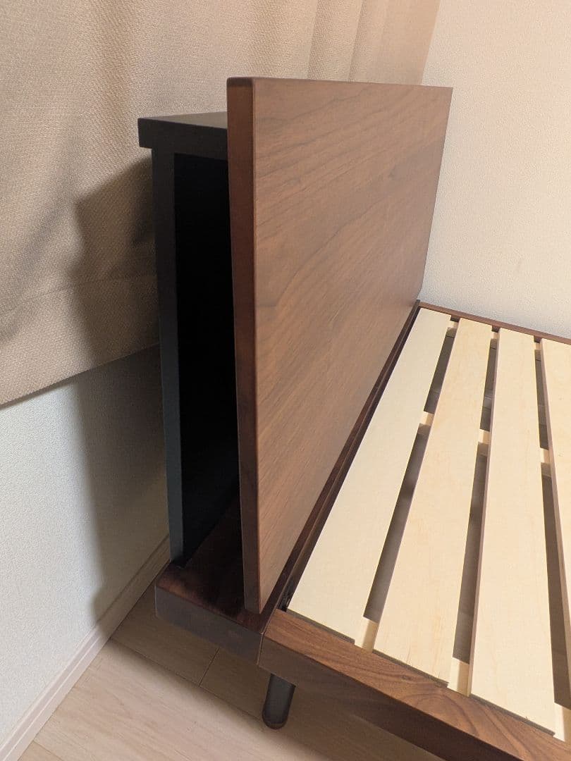 【NO WHERE LIKE 】ベッド シングル ユニック シェルフ