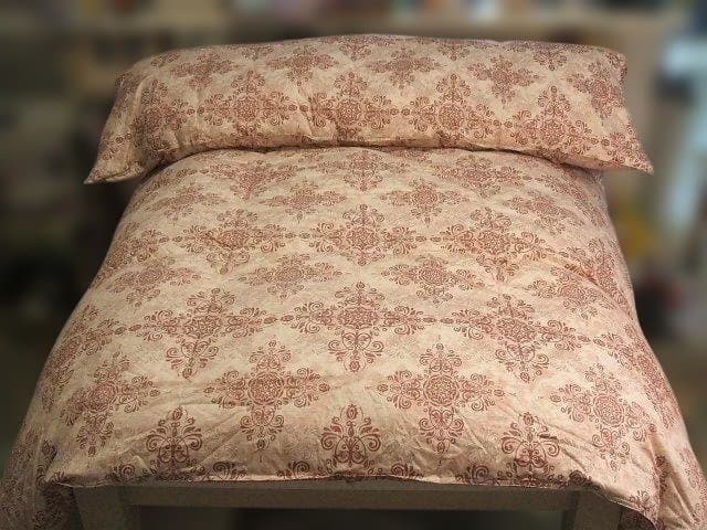 新品＊四つ星エクセル＊フランス９０％増量１，３キロ＊二層キルト高級羽毛布団ＳＰ