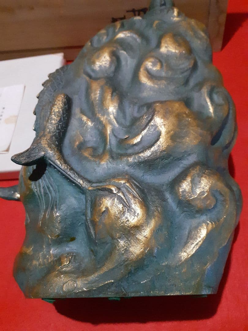 セール‼️縁起物 昇龍 彫刻家、富永直樹作品 昇龍自在 - メルカリ