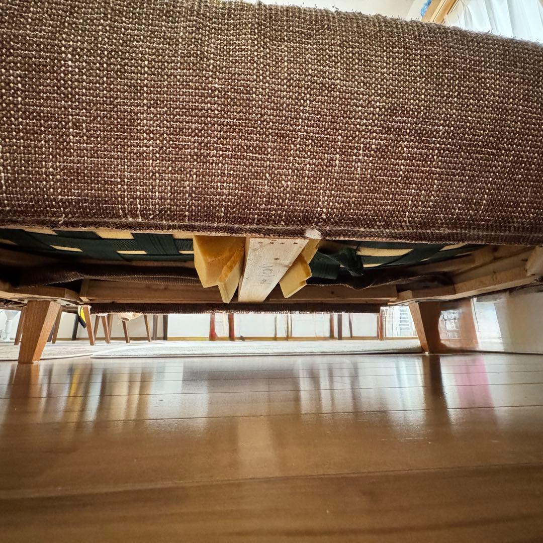 unicoウニコ 2.5人掛けソファ ブラウン