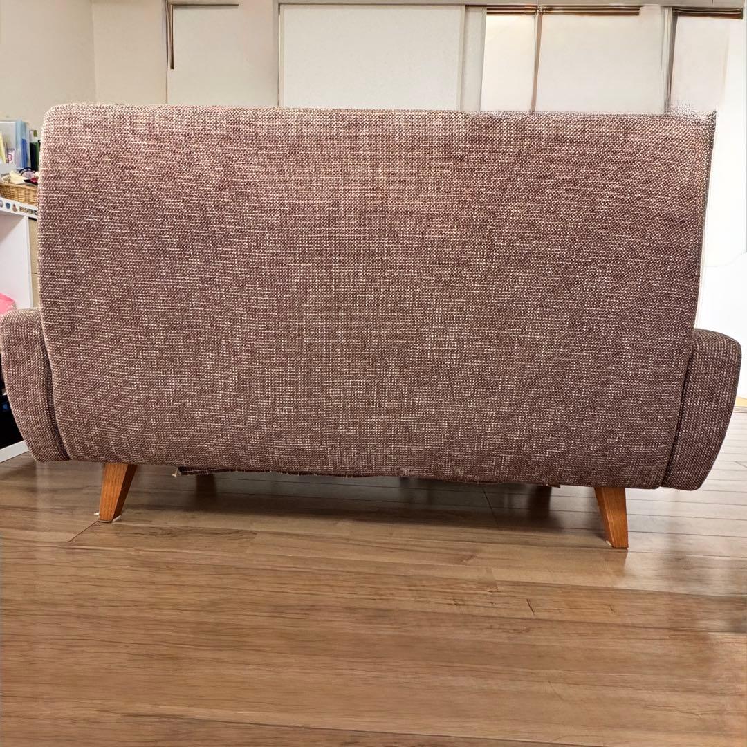 unicoウニコ 2.5人掛けソファ ブラウン