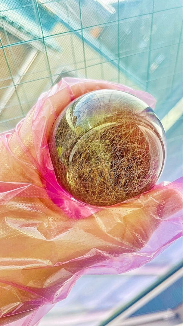 K*A様 50mm ルチルクォーツ 天然石 パワーストーン 厄除け ルチル水晶