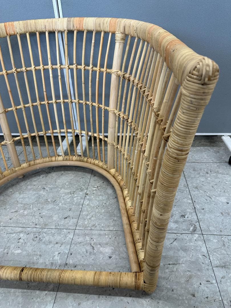 IKEA パーソナルチェア　ストックホルム　籐　ベージュ