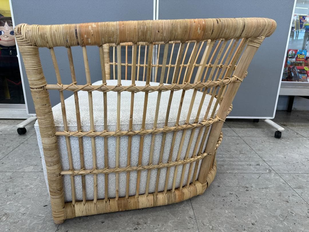 IKEA パーソナルチェア　ストックホルム　籐　ベージュ