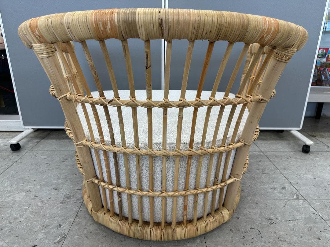 IKEA パーソナルチェア　ストックホルム　籐　ベージュ