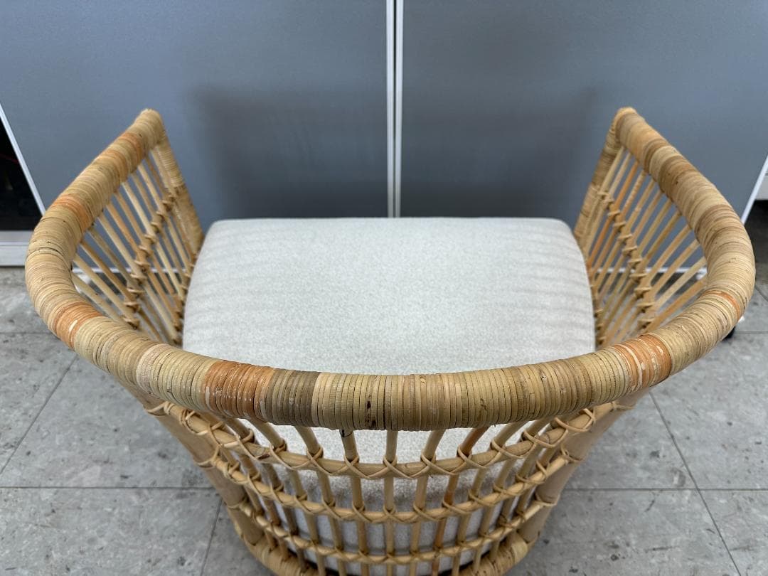 IKEA パーソナルチェア　ストックホルム　籐　ベージュ