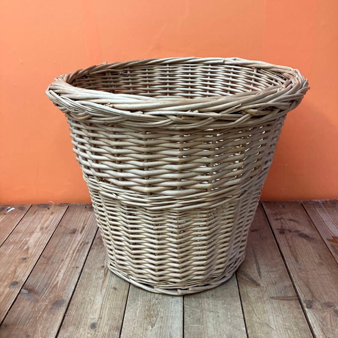 A-3 ラタンバスケット 籐かご ラタン収納 バスケット ランドリーバスケット 収納バスケット 3個組 ラタン 籐かご 内布付き アジアン GK907N3 爆買