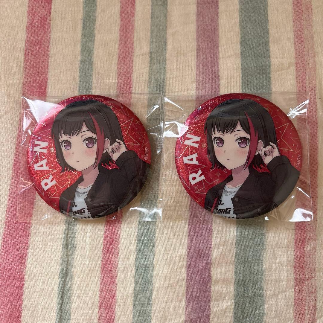 バンドリ WEGO ウィゴー 10周年コラボ 10th 缶バッジ 美竹蘭 - メルカリ