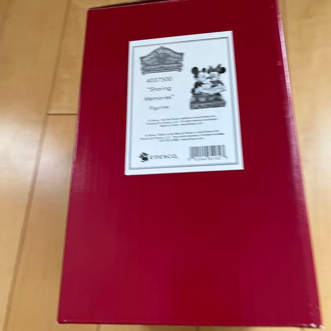 ミッキーミニー　置物　ほぼ未使用