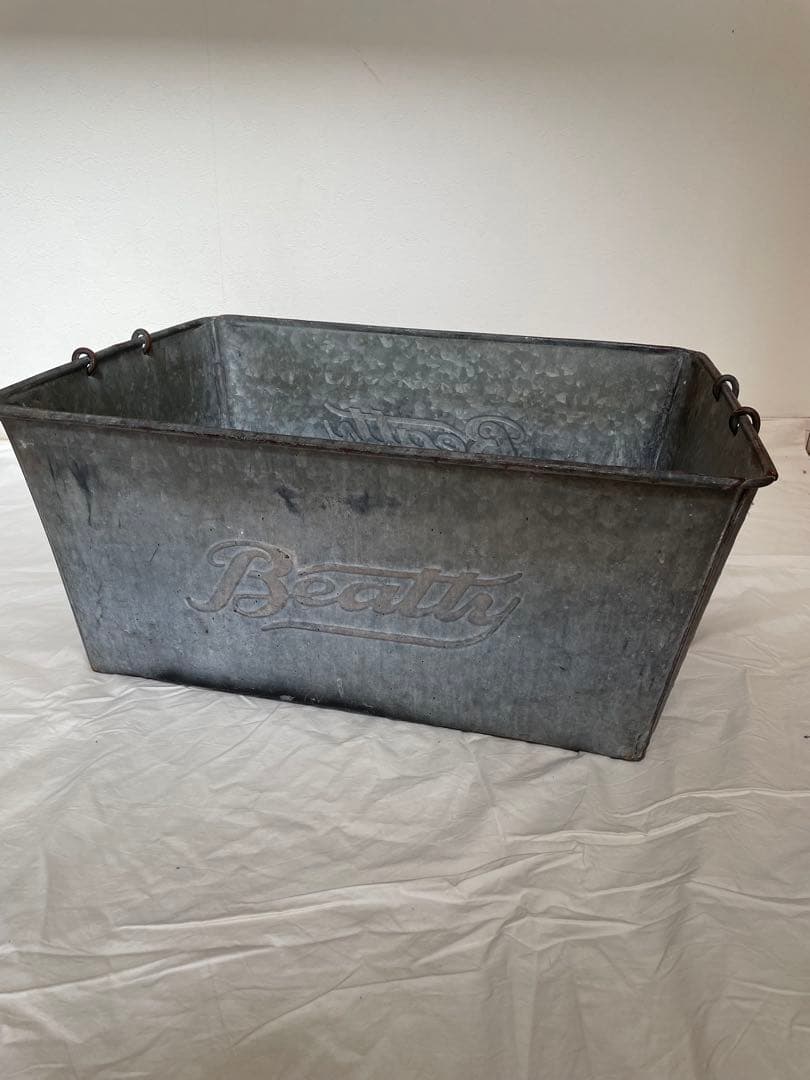 フランスアンティークブリキ ジョウロ ジャグ 花器 イギリス