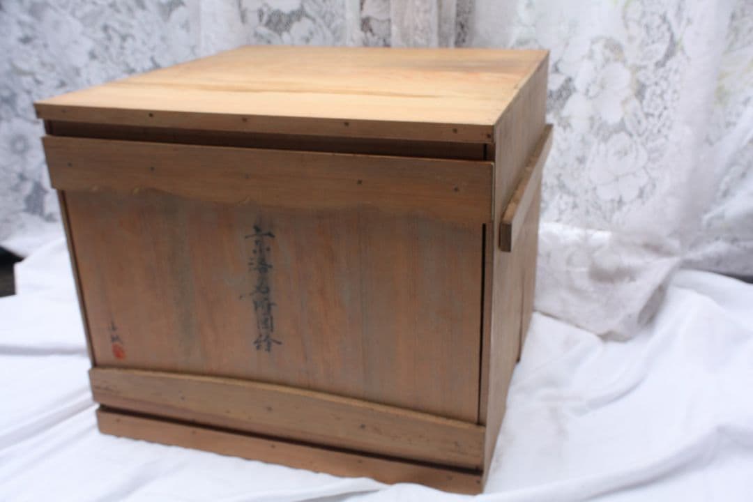 京洛名所図絵丸盆６枚組木箱入り