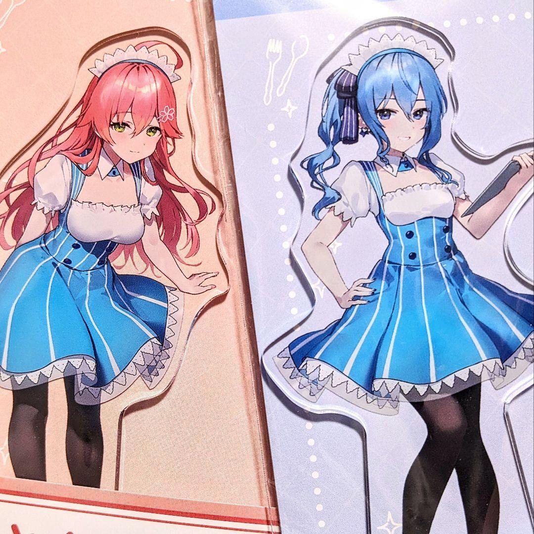 ホロライブ さくらみこ 星街すいせい アクリルスタンド ローソン限定