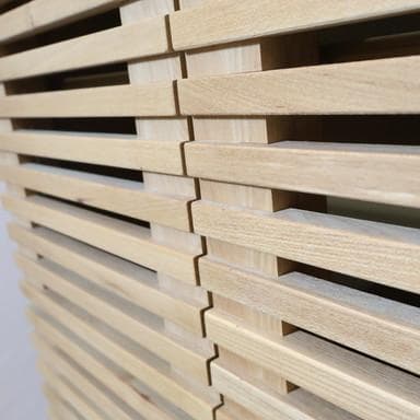 unico ウニコ LIJN レイン ニレ材 トールキャビネット 食器棚 収納