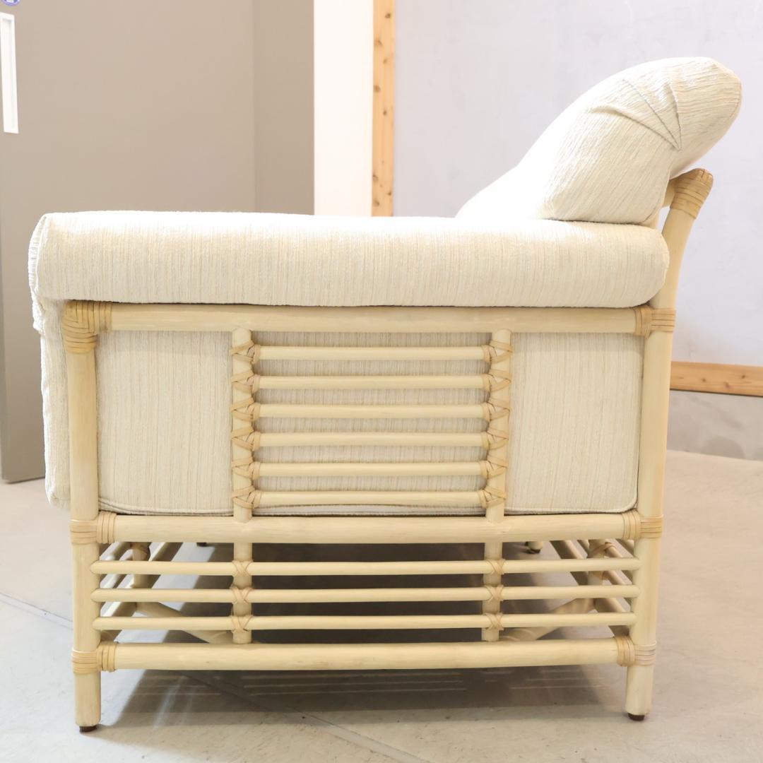 CASABLANCA カサブランカ ラタン 2人掛けソファ 2シーターソファ